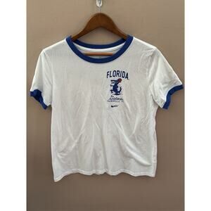 Nike Jordan Florida Gators White Graphic T-Shirt Men’s Large NCAA College